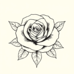 symetrical pretty rose